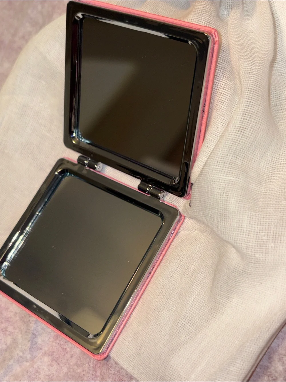 Coach Pink Rexy Compact Mirror NIB